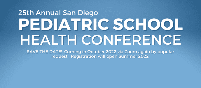 25th School Health Conf Save The Date