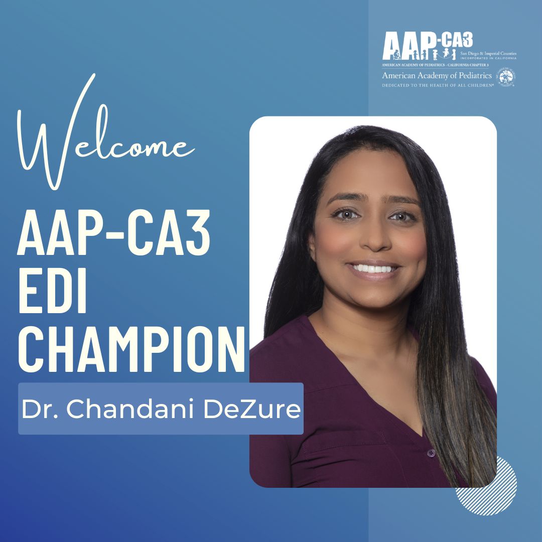 AAP-CA3 Welcomes New Equity, Diversity, & Inclusion Champion, Dr. Chandani DeZure