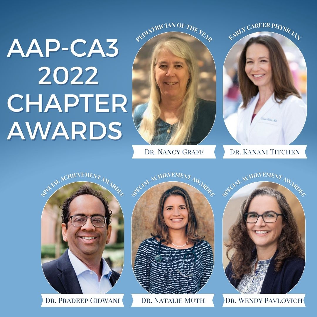 Congratulations AAP-CA3 2022 Chapter Award Winners
