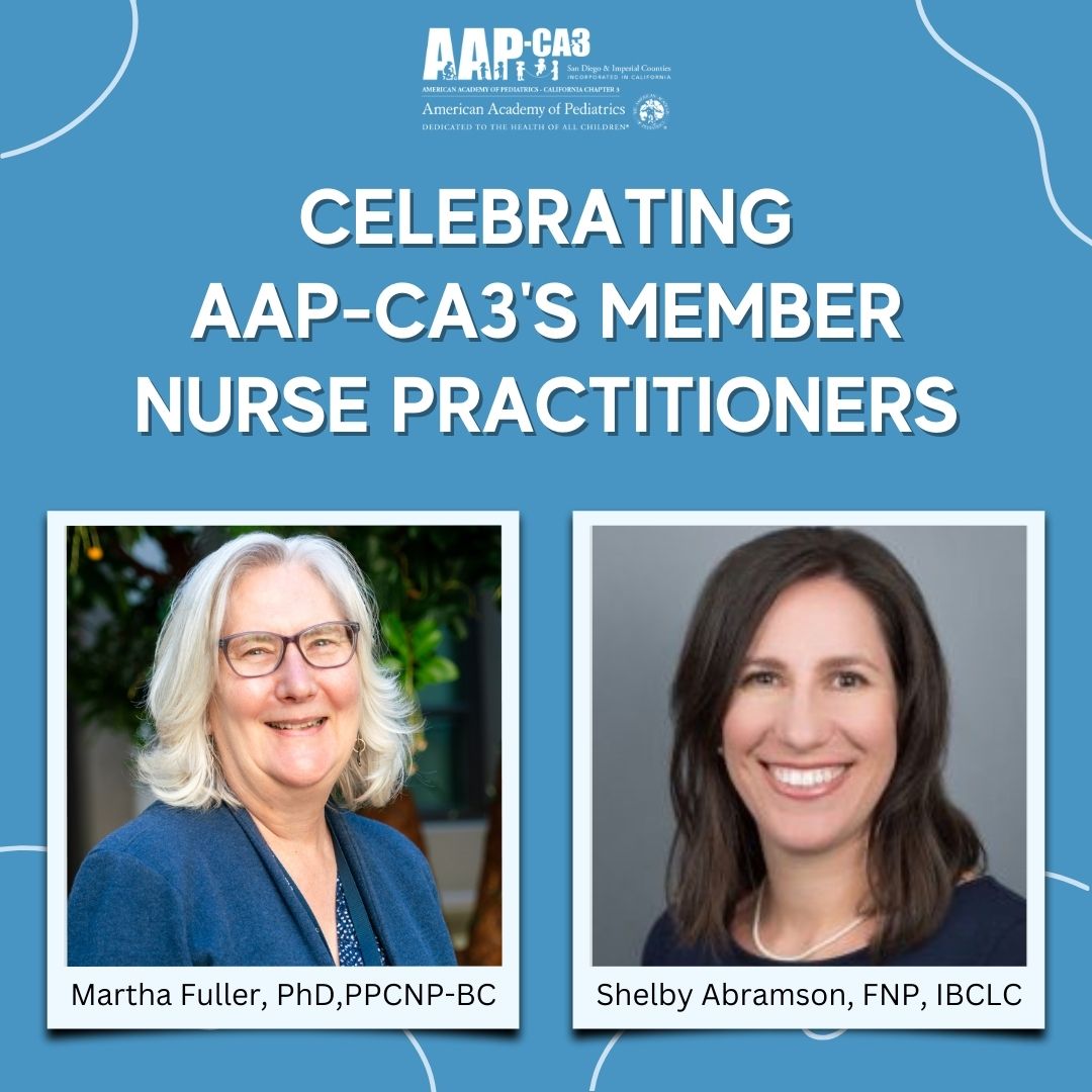Celebrating AAP-CA3’s Member Nurse Practitioners