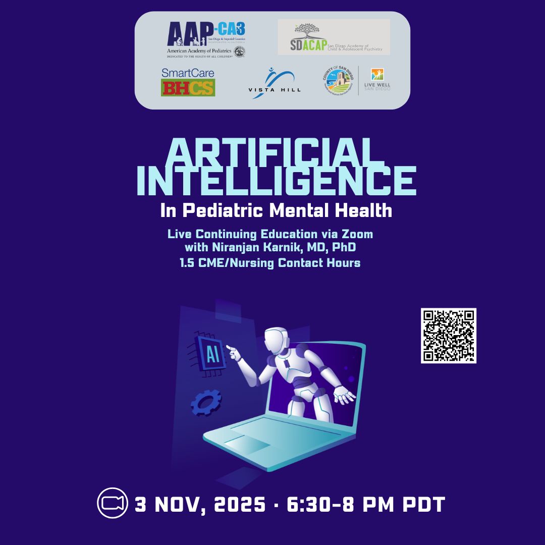 CME Lecture: AI in Pediatric Mental Health