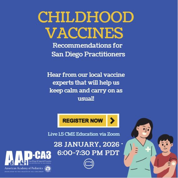 Childhood Vaccines - Recommendations for San Diego Practitioners